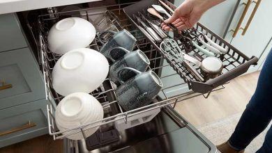 نحوه چیدمان ظروف در داخل ماشین ظرفشویی؛ راهنمای کامل