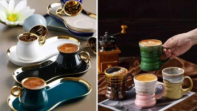 جدیدترین فنجان‌های قهوه‌خوری؛ انواع مدل شیک و خلاقانه