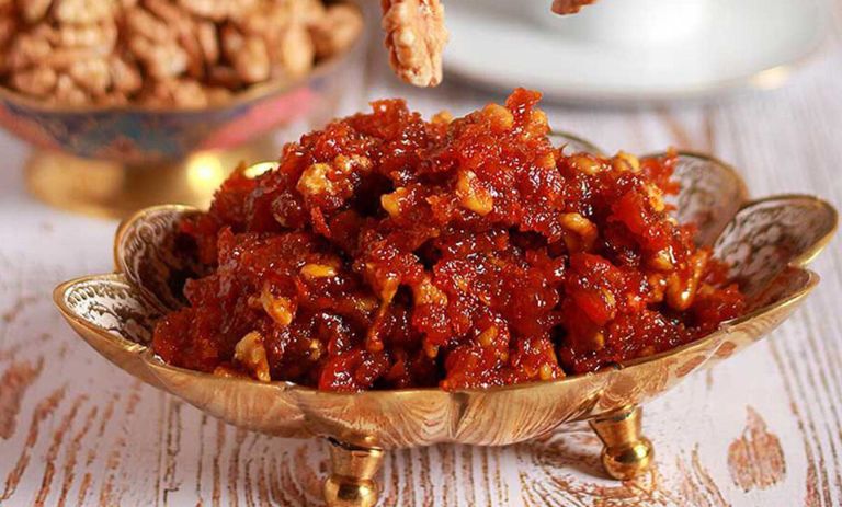 طرز تهیه حلوای هویج ارومیه+ نکات و فوت‌وفن ها