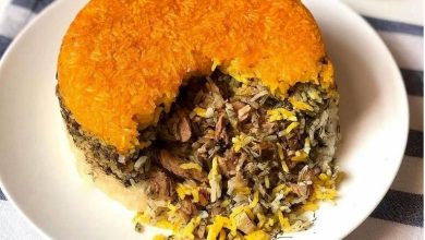 طرز تهیه پلو بندری برای ناهار+ نکات و فوتوفن ها