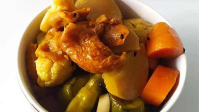 طرز تهیه ترشی مخلوط قیسی+ نکات کپک نزدن