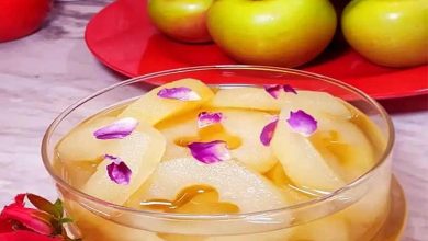 کالری کمپوت سیب چقدر است؟