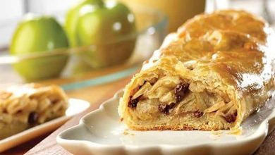 کالری اشترودل سیب چقدر است؟