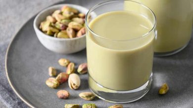 کالری شیر پسته چقدر است؟