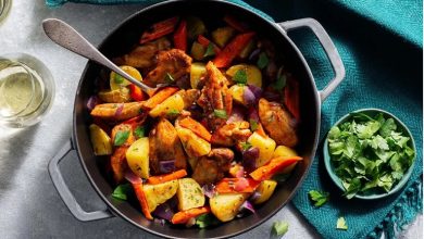 طرز تهیه خوراک مرغ و سیب زمینی+ نکات خوشمزه‌تر شدن