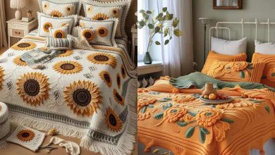 38 مدل روتختی و بالش فانتزی بافت