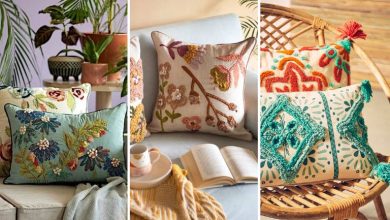 31 مدل کوسن دست‌دوز شیک و ترند 1404