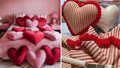 32 مدل کوسن فانتزی قلبی؛ برای عاشقانه‌تر کردن هر فضایی