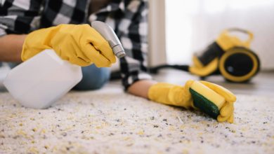 راه‌های از بین بردن لک فرش