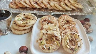 طرز تهیه شیرینی رینگ آجیلی + نکات و فوت‌وفن‌ ها