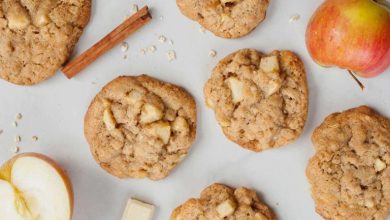 با سیب و تخم‌مرغ کوکی رژیمی در ماهیتابه درست کنید