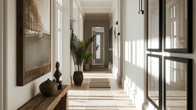 تزئین راهروهای باریک برای عید