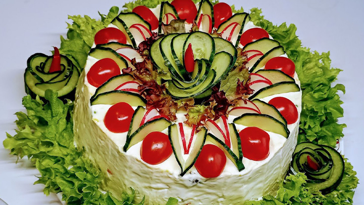  تزیین‌های خلاقانه سالاد الویه برای مهمانی‌های خاص