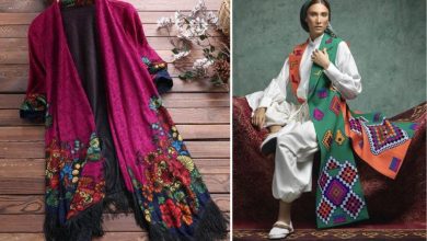 35 مدل مانتو جلو باز طرح دار؛ ترند عید 1404