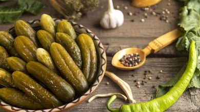 کالری خیارشور چقدر است؟