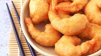 طرز تهیه خمیر بنیه برای میگو سوخاری + نکات و فوتوفن ها