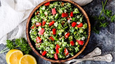طرز تهیه سالاد تبوله لبنانی؛ غذای سبک و مقوی عربی
