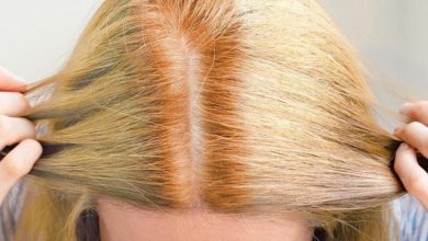 تناژ زرد یا قرمزی مو رنگ شده