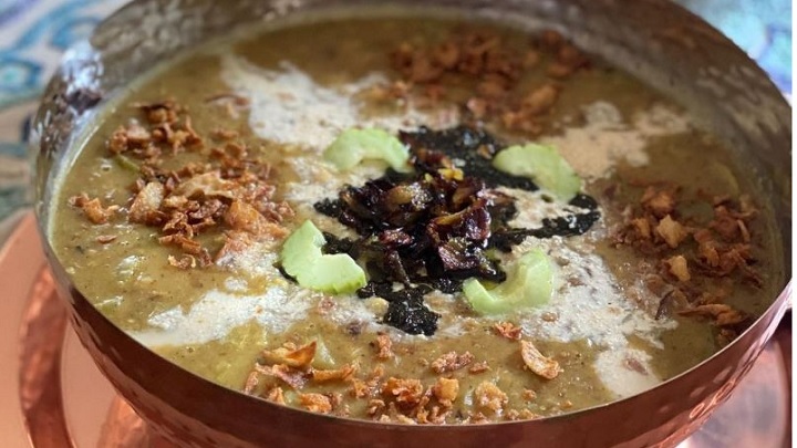 آش خیار چنبر به روش سنتی اراک