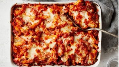 طرز تهیه بیکد زیتی (baked ziti)؛ غذای ایتالیایی با ماکارونی