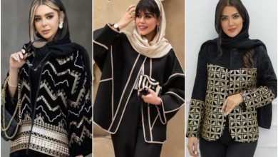 مدلهای مانتو مشکی و طلایی