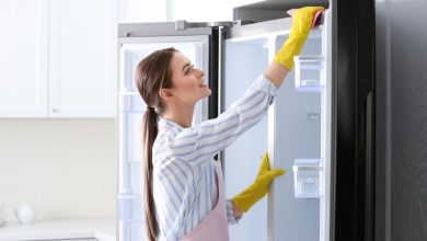 تمیز کردن یخچال برای عید