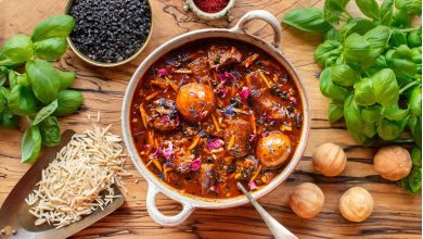 طرز تهیه خورشت خلال کرمانشاهی؛ خوشمزه و مجلسی