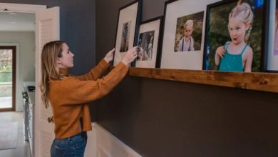 چیدمان قاب عکس