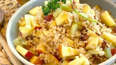 کالری سیب پلو چقدر است؟