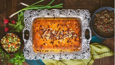 طرز تهیه ته چین رشته پلو+ نکات و فوتوفن ها