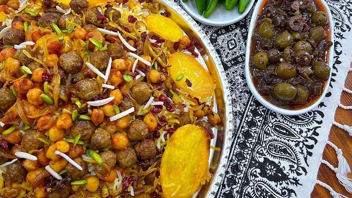 طرز تهیه ترکمان پلو