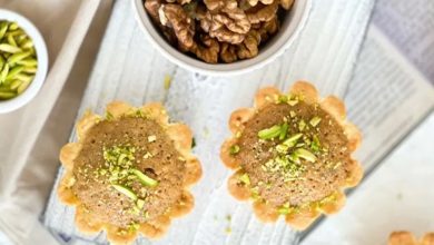 طرز تهیه تارتلت گردویی برای عید؛ دسر جذاب فرانسوی