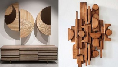33 مدل دیوارکوب‌ جذاب با طرح چوب؛ ترند 1404