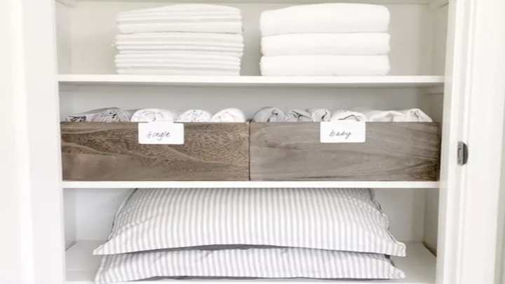 قفسهبندی کمد رختخوابها قفسهبندی کمد رختخوابها