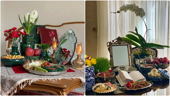 سفره هفت سین سنتی 