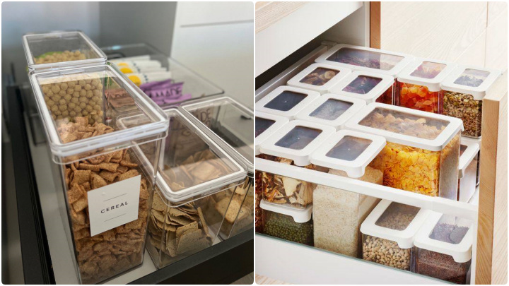 اصول چیدمان مواد خوراکی در کشو آشپزخانه برای دسترسی سریعتر اصول چیدمان مواد خوراکی در کشو آشپزخانه برای دسترسی سریعتر