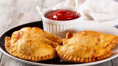 طرز تهیه پیراشکی مرغ با قارچ+ آموزش خمیر