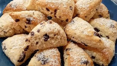 طرز تهیه شیرینی اسکون شکلات و نارگیل؛ مخصوص عید نوروز