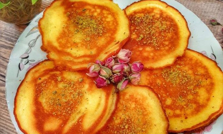 طرز تهیه کماج تابهای زعفرانی در کمترین زمان برای ماه رمضان