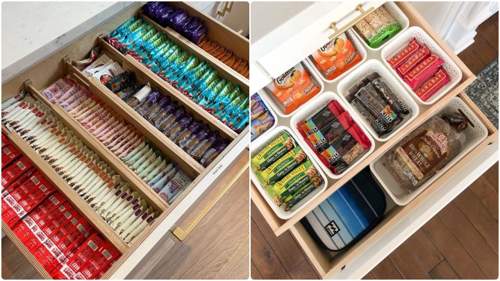 اصول چیدمان مواد خوراکی در کشو آشپزخانه برای دسترسی سریعتر اصول چیدمان مواد خوراکی در کشو آشپزخانه برای دسترسی سریعتر