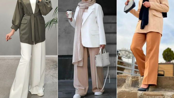 کت و شلوار اورسایز؛ استایل زنانه ترند نوروز ۱۴۰۴