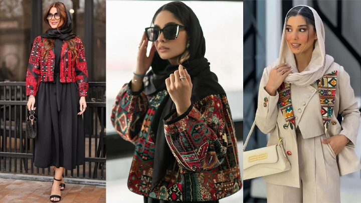 مانتو، کت یا جلیقه گلدوزی؛ استایل هنری زنانه ترند نوروز ۱۴۰۴
