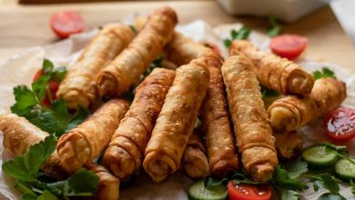 طرز تهیه بورک مرغ و قارچ با خمیر یوفکا؛ غذای لذیذ ترکیه‌ای