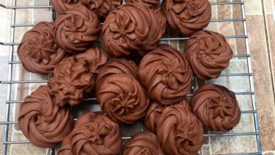 طرز تهیه شیرینی رزت قهوه و شکلات برای عید نوروز