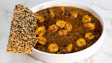 طرز تهیه قلیه میگو به روش سنتی+ نکات و فوتوفن ها