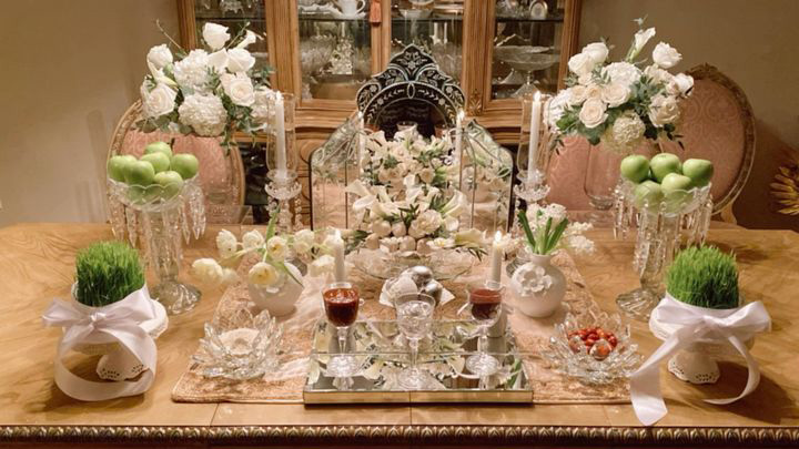 سفره هفت سین لاکچری