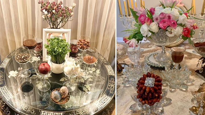 ایده چیدمان سفره هفت سین سال نو