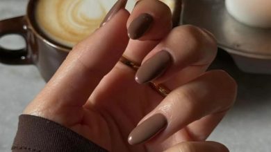 مدل ناخن با رنگ سال ۲۰۲۵ موکا موس