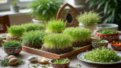 ترفندهای کاشت سبزه در 5 روز (سریع ترین سبزه عید)