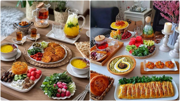 میوه در سفره افطاری